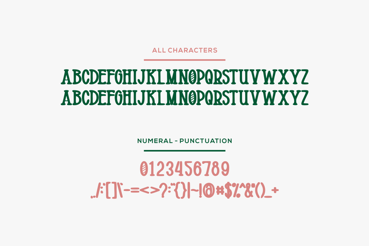Winter Easter Font, a Handwritten Font by brahamb_design (Photo 4 of 6)