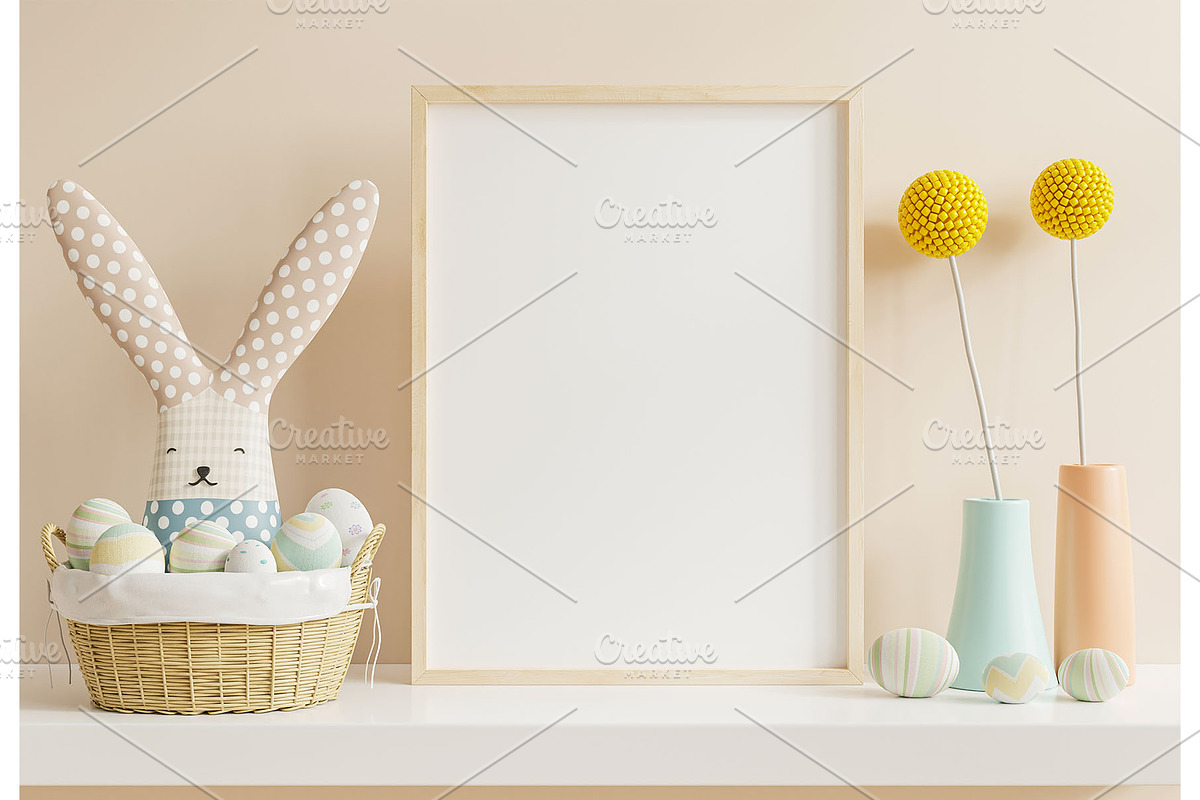 Kids frame mockup 013, a Household Mockup by vanitjan (Photo 2 of 2)