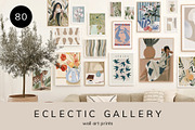 Eclectic Gallery - Wall Art Prints, a Background Graphic by Watercolor_Ma (Thumbnail 1 of 9)