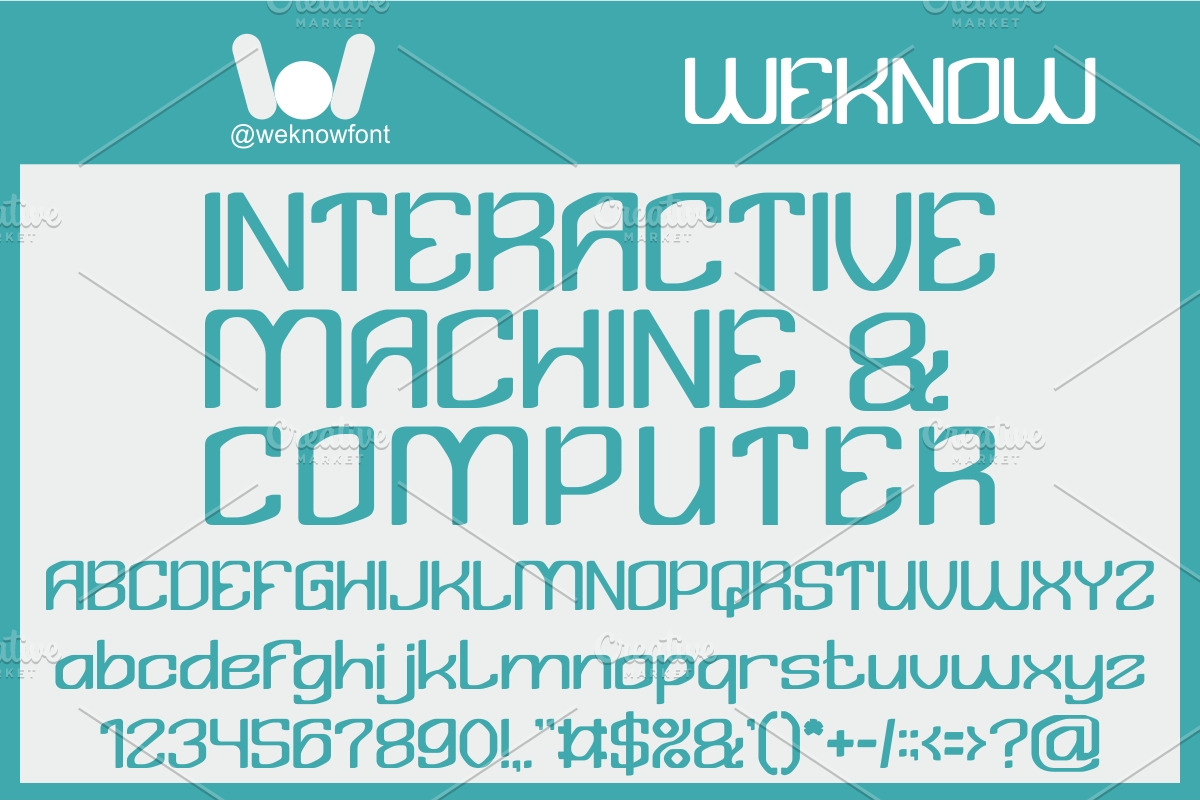 Design Magic font, a Sans Serif Font by weknow (Photo 3 of 8)