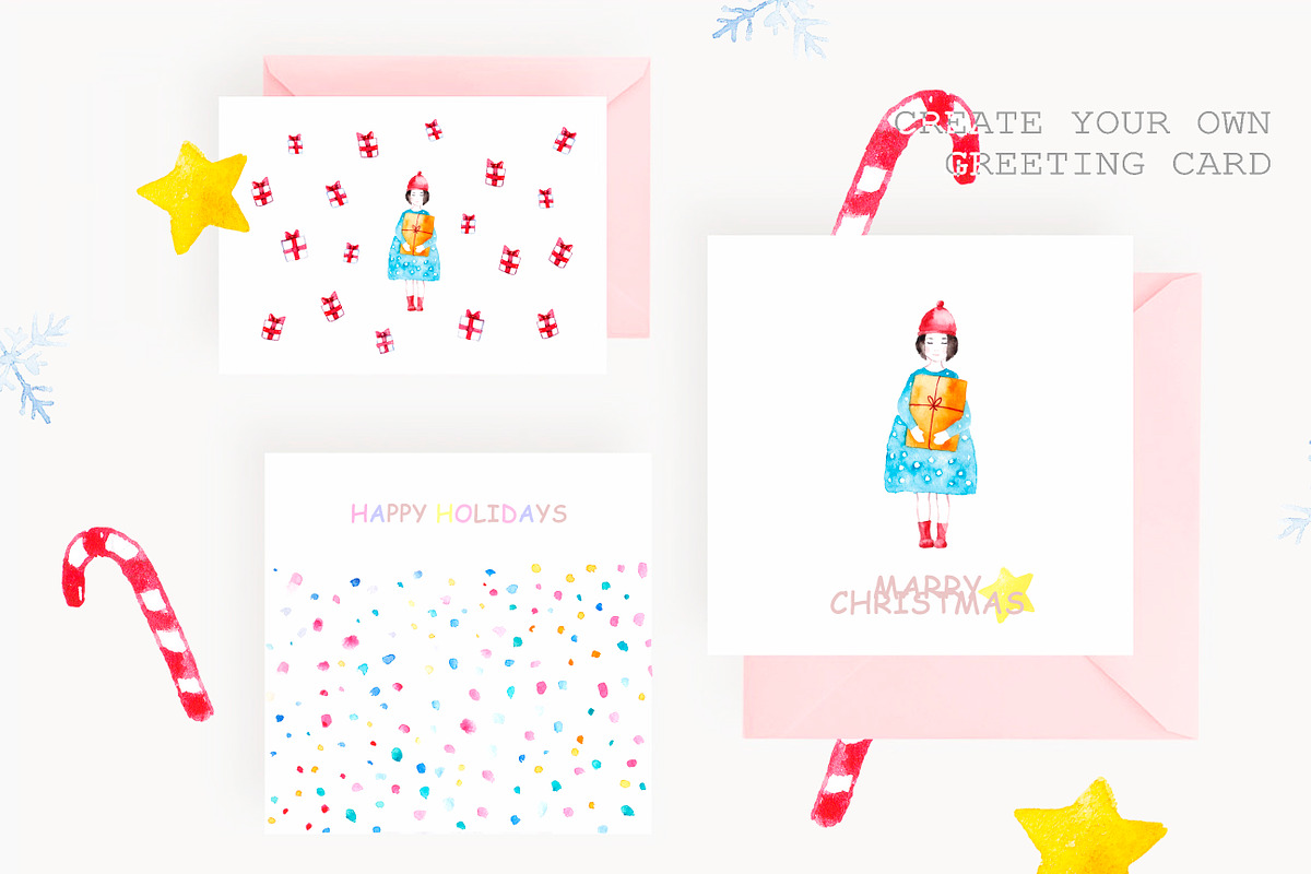 Holiday & Christmas collection, a Decorative Illustration by Knysh Ksenya (Photo 4 of 16)