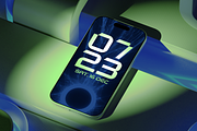 Nexora Futuristic Display Typeface, a Sans Serif Font by Namela Studio (Thumbnail 3 of 8)