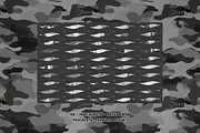 100 + Camouflage Texture Brushes ., a Brushes & More by Torus1 (Thumbnail 4 of 6)