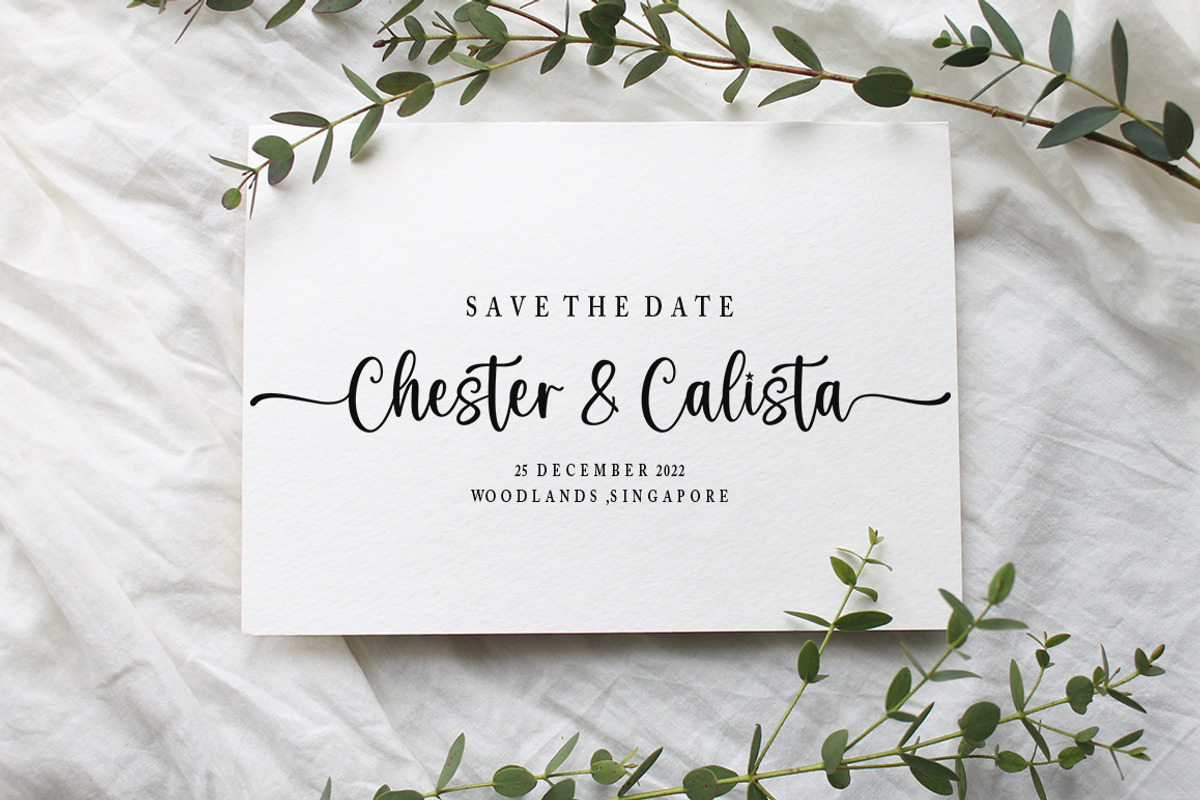 Glaudusa, a Script Font by Bosstype Studio (Photo 3 of 8)