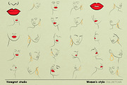 Women's style, a Decorative Illustration by Vinegret -Shop (Thumbnail 4 of 4)