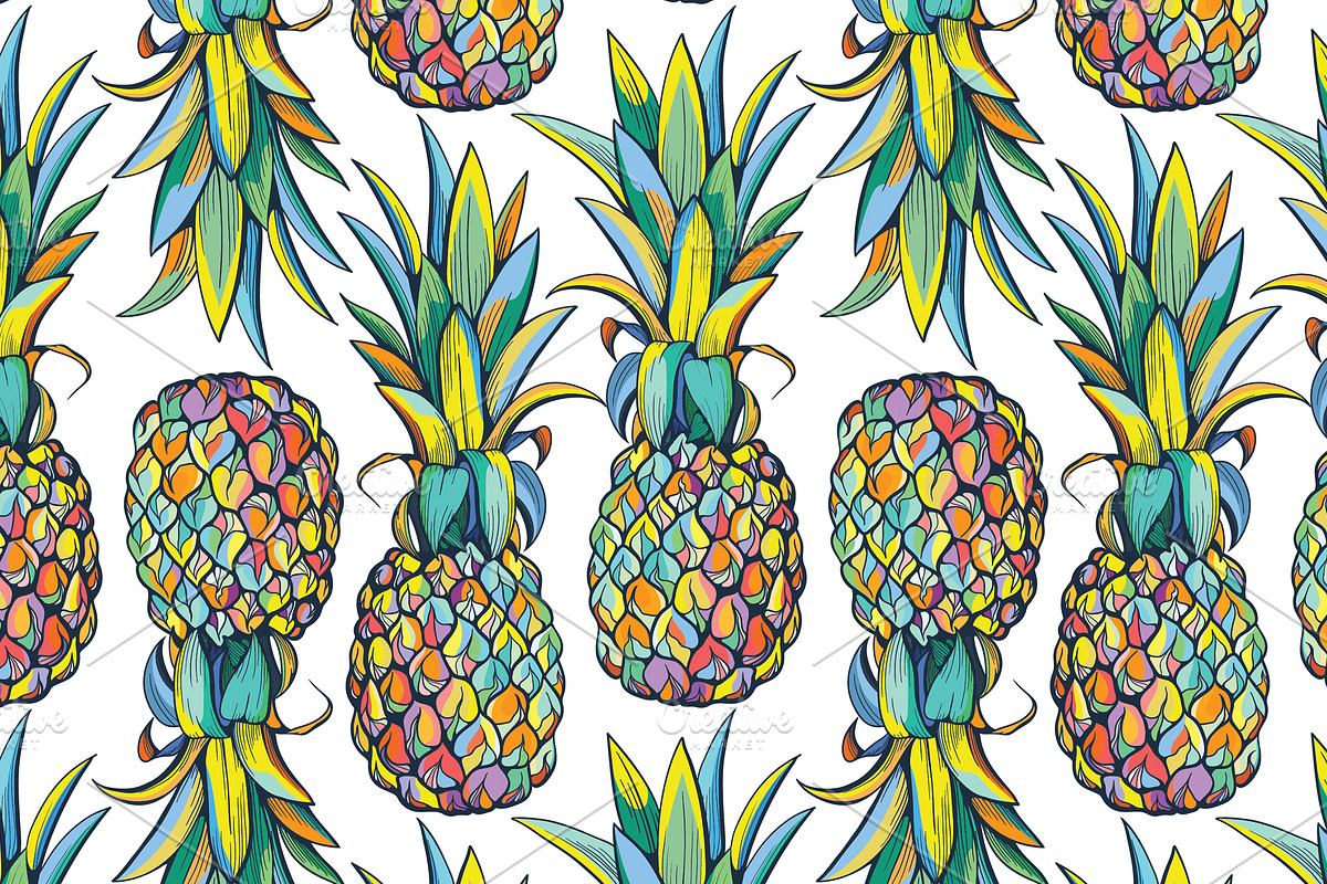 Vector tropical set, a Background Graphic by Purple Platypus (Photo 8 of 10)