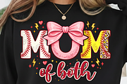 Mom Of Both Baseball Softball PNG, a Graphic by Vector Portal (Thumbnail 2 of 9)