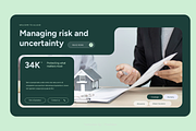 Alliax -Insurance PowerPoint, a Presentation Template by Pixslides (Thumbnail 5 of 7)