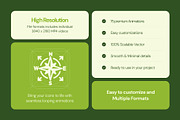 Animated Wayfinding and Guidance, an Outline Icon by Vectors Market (Thumbnail 2 of 5)