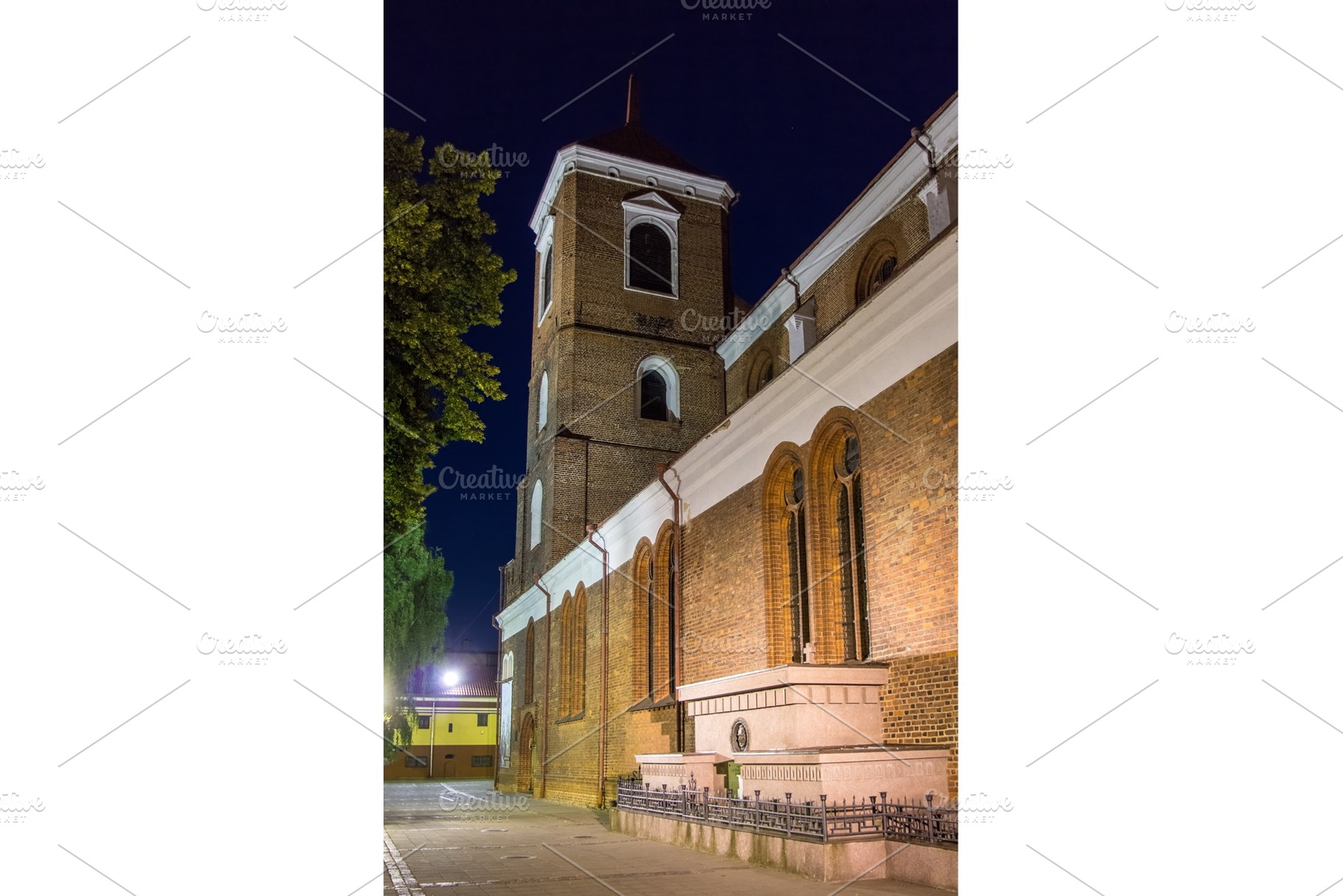 Kaunas Cathedral Basilica - Lithuania, an Architecture Photo by Leonid Andronov