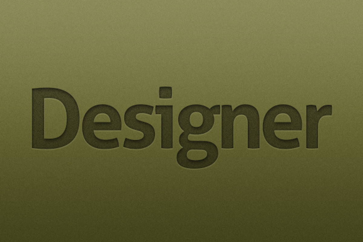 Pressed & Embossed Text Styles, a Layer Style Add-On by Creativenauts (Photo 3 of 5)