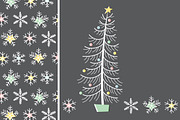 Retro Winter, a Decorative Illustration by Illustrations by Jessie (Thumbnail 1 of 4)