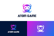 Joystick Game Atom Sphere Logo, a Branding & Logo Template by ika trisiana (Thumbnail 1 of 2)