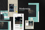 Squarise - Swiss Style Instagram, a Social Media Template by Masanis (Thumbnail 5 of 8)