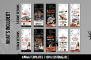 Real Estate Halloween Door Hanger, a Marketing Template by CreativeVinesStore (Thumbnail 2 of 5)