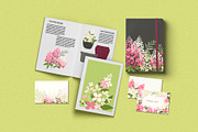 Hydrangea Floral art design, an Object Graphic by yana.tasha (Thumbnail 4 of 9)