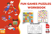 Fun Games Puzzles Activity Workbook, a Templates & Theme by Premium Digital Templates (Thumbnail 2 of 3)