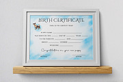 Puppy Birth Certificate, a Stationery Template by DesignDevisers (Thumbnail 3 of 10)