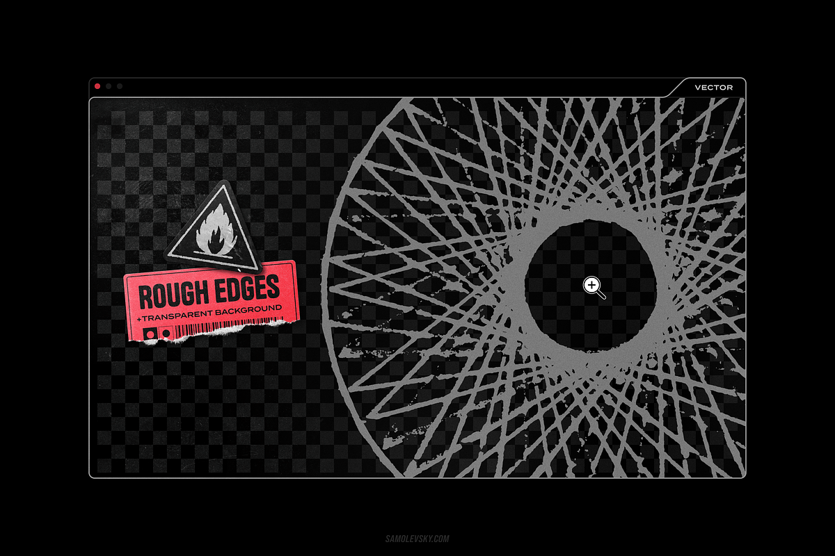 150 Retro-Futuristic Textured Shapes, an Object Graphic by Samolevsky (Photo 3 of 17)