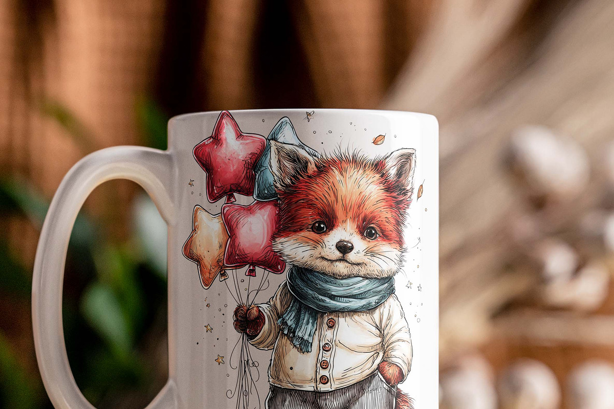 Whimsical Valentine Teddy Bear, an Illustration by one-touch (Photo 4 of 18)