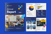 Startup Tech Annual Report Brochure, a Brochure Template by twinstd (Thumbnail 4 of 6)