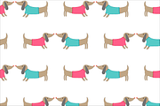 Dachshund patterns and illustrations, a Pattern Graphic by bigmomentsdesign (Thumbnail 7 of 13)
