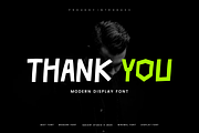 Ranefar - Modern Font, a Sans Serif Font by Iqsiart Studio (Thumbnail 6 of 6)