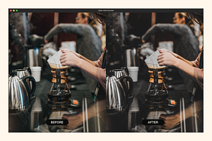 Coffee Addict Lightroom Presets