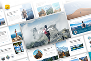 Adventure Tourism Google Slides, a Presentation Template by YossyOneStd (Thumbnail 1 of 5)