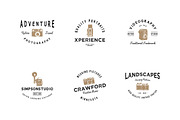Vintage Photography Logo Collection, a Branding & Logo Template by DesigNoa (Thumbnail 2 of 5)