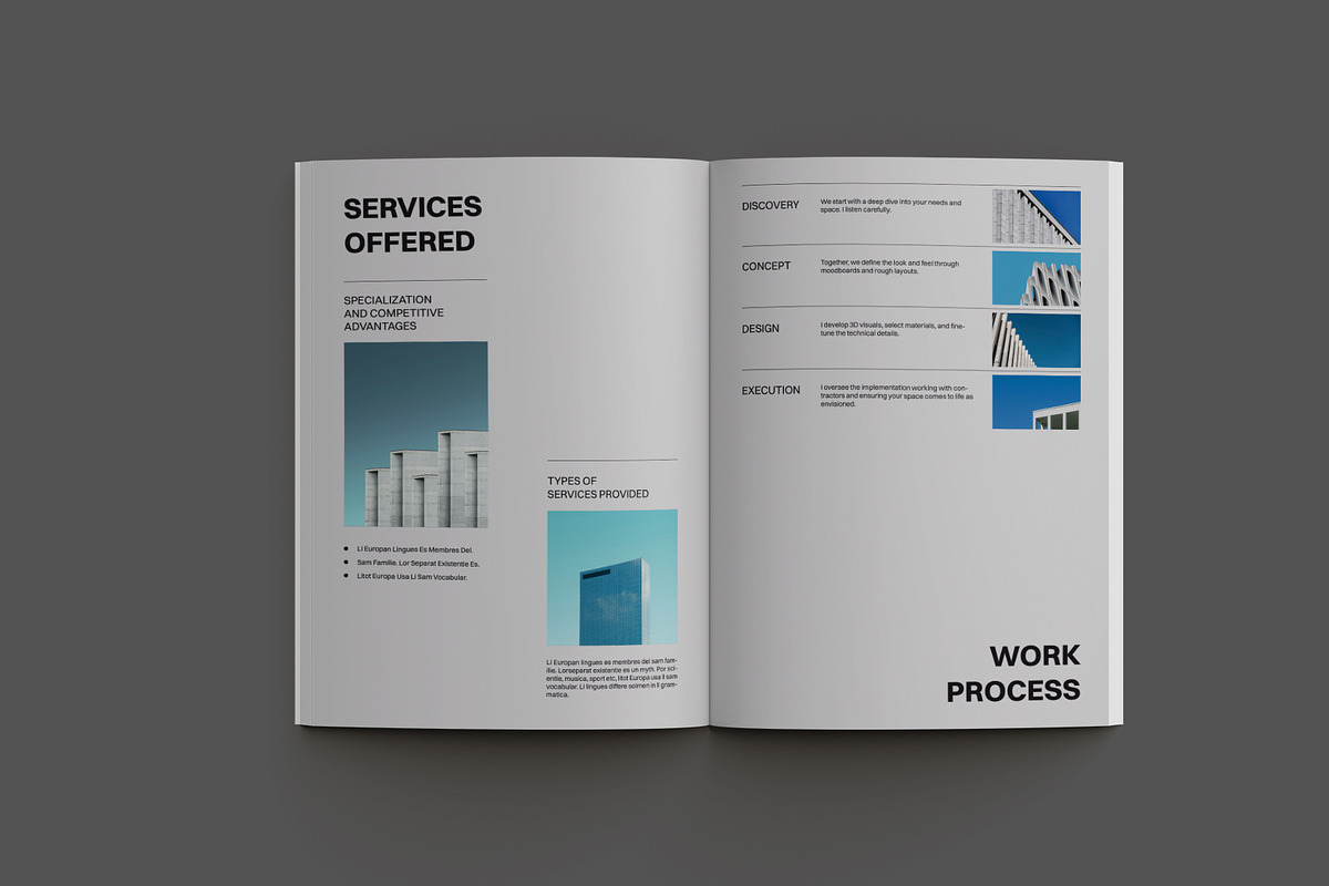 Architecture Portfolio, a Brochure Template by Neermana (Photo 4 of 10)