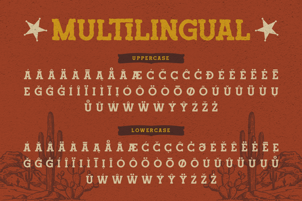 Redtown - Western Typeface, a Slab Serif Font by Burntilldead (Photo 9 of 11)