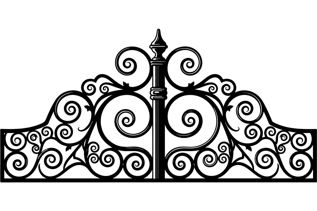 Ornamental Floral Arch Engraving, a Decorative Illustration by Designer_Momina (Photo 19 of 21)