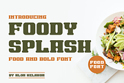 Foody Splash, a Serif Font by alon kelakon (Thumbnail 1 of 6)