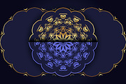 Mandala Circular Pattern Vector Pack, a Background Graphic by NJ Himel (Thumbnail 9 of 95)