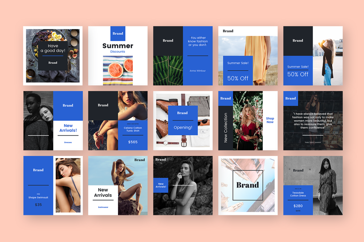 Brand Social Media Kit, a Social Media Template by uispot (Photo 4 of 4)