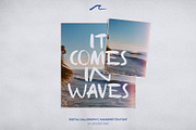 Ocean Inside Handwritten Font, a Handwritten Font by MOODSTORE (Thumbnail 7 of 12)