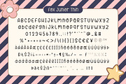 Fox Junior 6 Font Styles, a Symbol Font by Fox7 By Rattana (Thumbnail 11 of 14)
