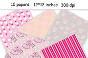 Pajama Party Pattern, a Pattern Graphic by GlamArtZhanna (Thumbnail 2 of 3)