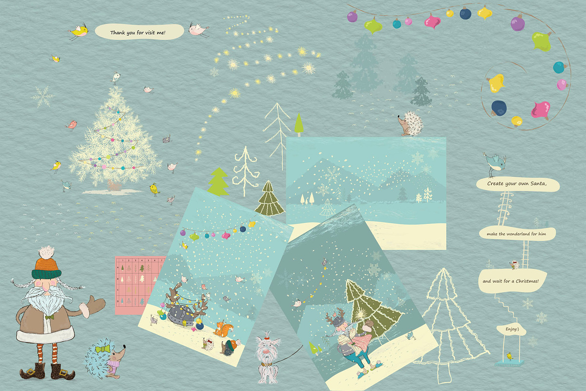Santa Creator, an Illustration by tinybunnyshop (Photo 6 of 6)