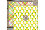 Tropical Summer digital papers, a Pattern Graphic by JennyL Designs (Thumbnail 4 of 5)