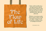 CS Bloom – Art Nouveau Font, a Serif Font by Craft Supply Co. (Thumbnail 7 of 8)