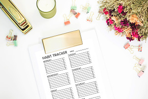 Daily Habit Tracker Printable