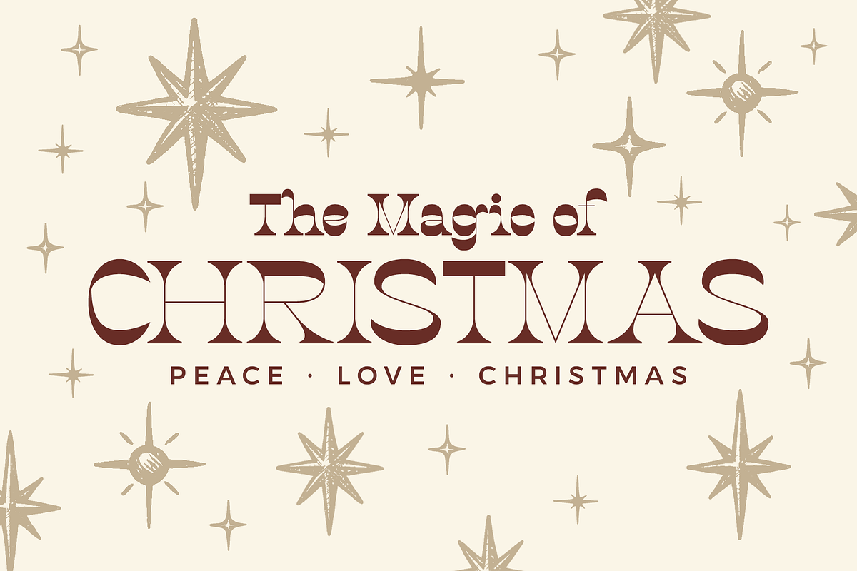 Christmas Wisper Unique Font Duo, a Font by Headfonts (Photo 4 of 9)