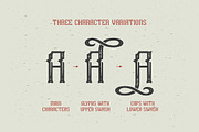 Rusty Phoenix Typeface, a Font by Gleb Guralnyk (Thumbnail 2 of 3)