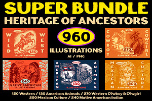 960 Heritage Of Ancestors Clipart