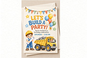 Construction Vehicles Clipart, a Transportation Illustration by Villa 11 Estudio (Thumbnail 7 of 9)