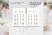 Modern Script Seating Canva bd007, a Poster Template by TyphoonStudio (Thumbnail 2 of 10)