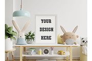 Kids frame mockup 012, a Household Mockup by vanitjan (Thumbnail 1 of 2)