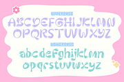 Cyutes - A Playful Bubble Font, a Script Font by Graphue (Thumbnail 3 of 9)